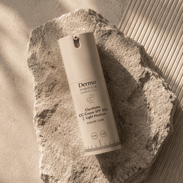 Dermomedica ClariMatte CC Cream SPF 50+ | LIGHT MEDIUM - Matujący, koloryzujący krem korygujący 23ml