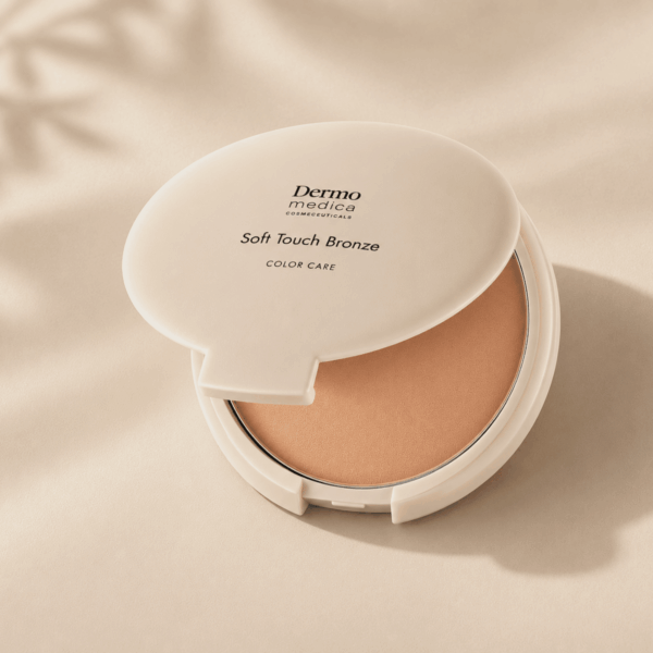 Dermomedica Soft Touch Bronze | Pudrowy bronzer modelujący i ocieplający 14,8 g