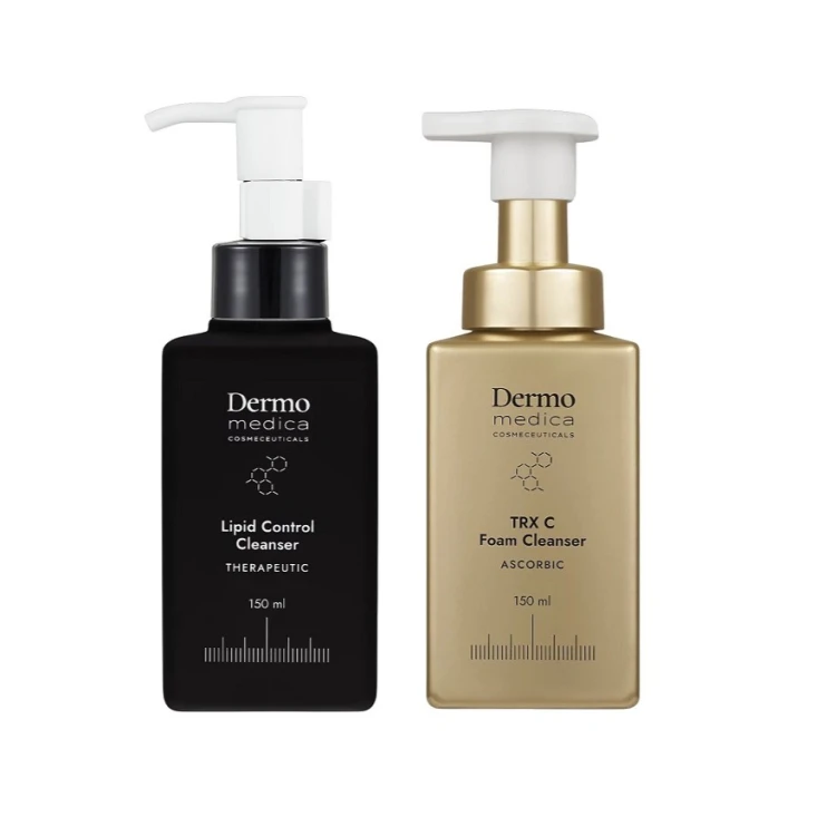 Dermomedica Zestaw Lipid Control Cleanser 150 ml + TRX C Foam Cleanser 150 ml