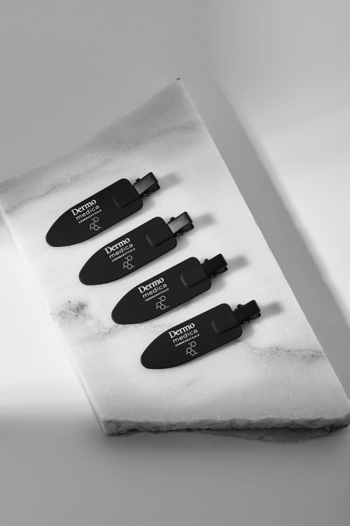 Dermomedica Perfect Hair Clip Profesjonalne Spinki do Włosów 4szt