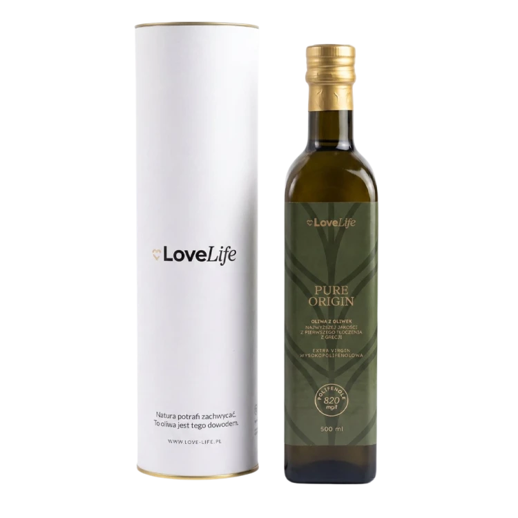 Lovelife Oliwa z oliwek Extra Virgin Pure Origin 500 ml