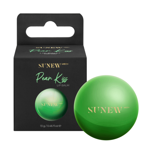 SunewMed+ Pear Kiss | Nawilżający balsam do ust o zapachu gruszkowym 13 g