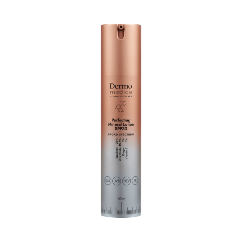Dermomedica Perfecting Mineral Lotion SPF 30 - Ekskluzywny lotion mineralny ze skwalanem i imbirem 60 ml
