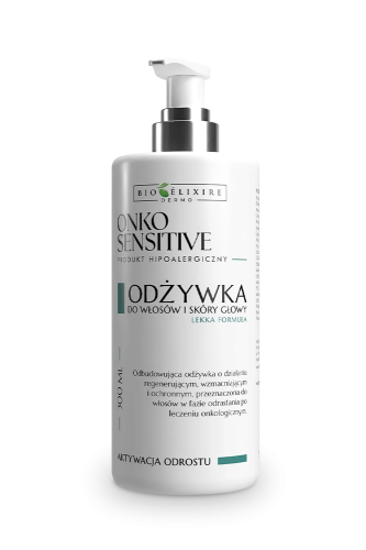 OnkoSensitive Odżywka do włosów i skóry głowy | Specjalistyczna odżywka regenerująco-łagodząca 300 ml