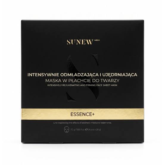 SunewMed+ ESSENCE+ Maska w płachcie z peptydami i śluzem ze ślimaka