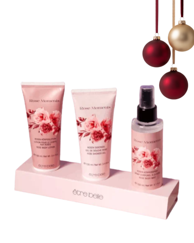 etre belle Rose Moments Body Care Set Zestaw do pielęgnacji ciała z różą