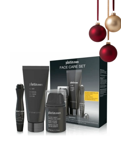 Etre Belle Platin Men Face Care Set - Platynowy zestaw nawilżająco-energetyzujący dla mężczyzn