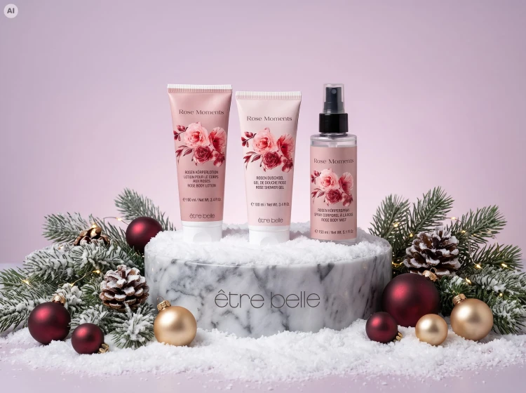 etre belle Rose Moments Body Care Set Zestaw do pielęgnacji ciała z różą
