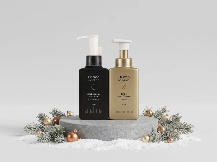 Dermomedica Zestaw Lipid Control Cleanser 150 ml + TRX C Foam Cleanser 150 ml