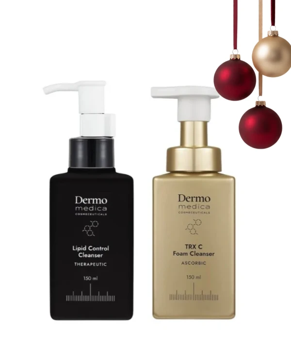 Dermomedica Zestaw Lipid Control Cleanser 150 ml + TRX C Foam Cleanser 150 ml