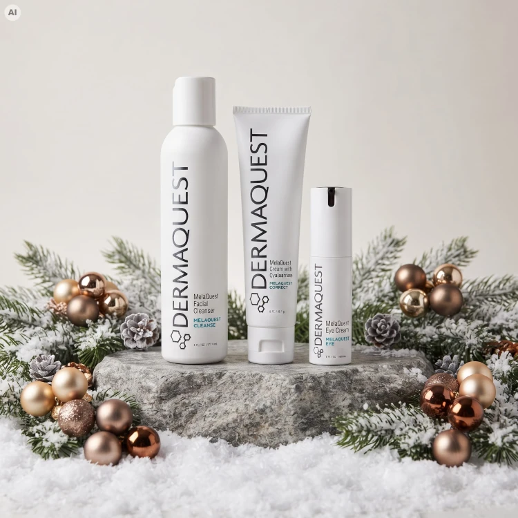 Dermaquest Świąteczny Zestaw MelaQuest Rozjaśniająco-Detoksyfikujący